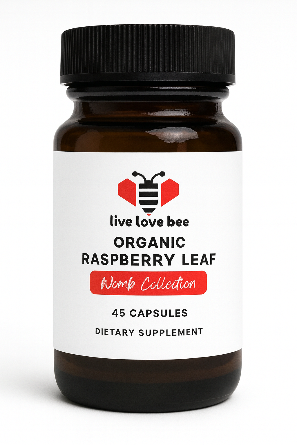 Organic Red Raspberry Leaf (45 capsules)