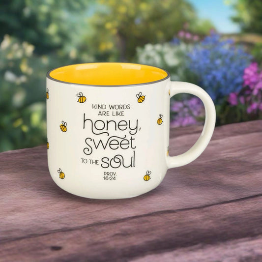 Honey Sweet Scripture Mug