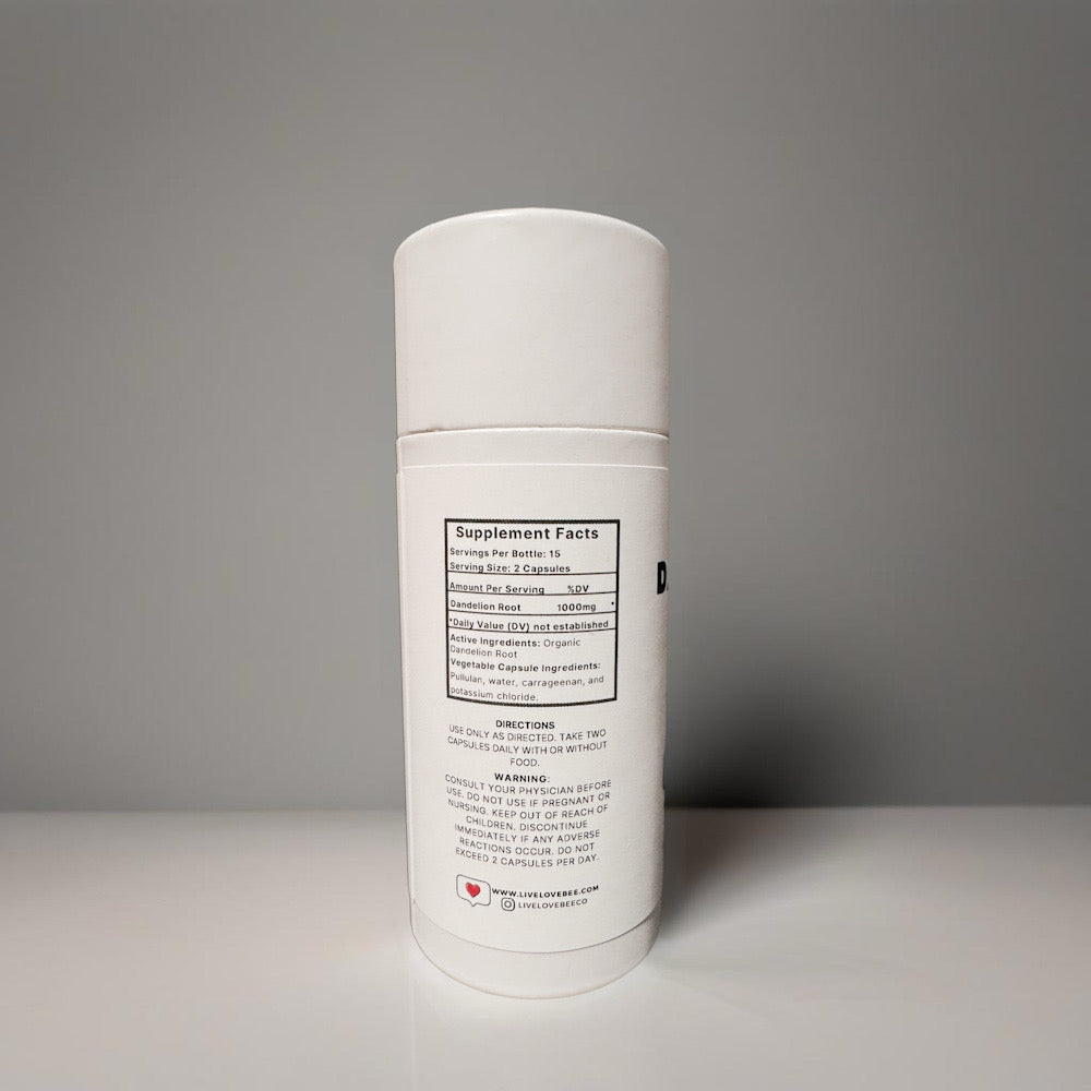 Dandelion Root Capsules (Organic)