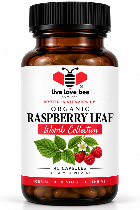 Organic Red Raspberry Leaf (45 capsules)