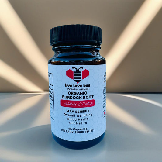 Burdock Root Capsules (45 Capsules Organic