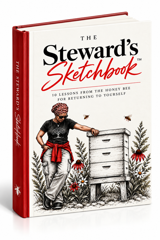 The Steward’s Sketchbook™ | 10 Lessons from the Honey Bee for Returning to Yourself (Digital Download)