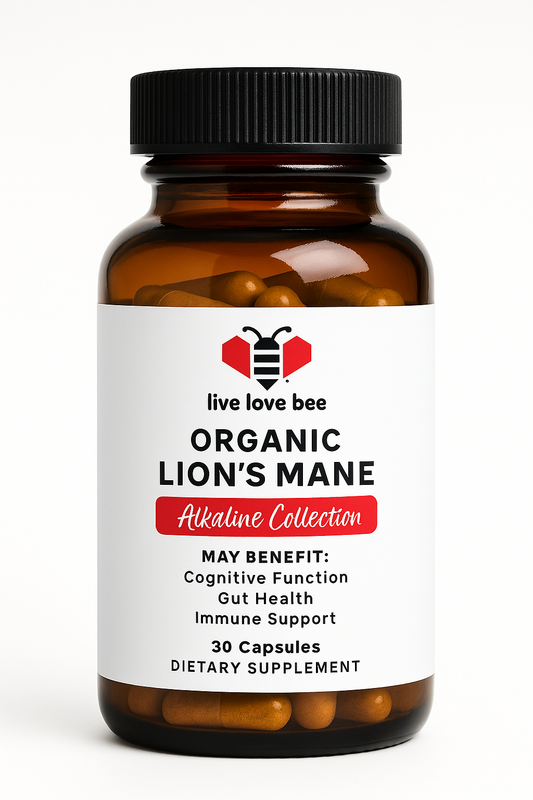 Organic Lion’s Mane Mushroom (30 Vegan Capsules)