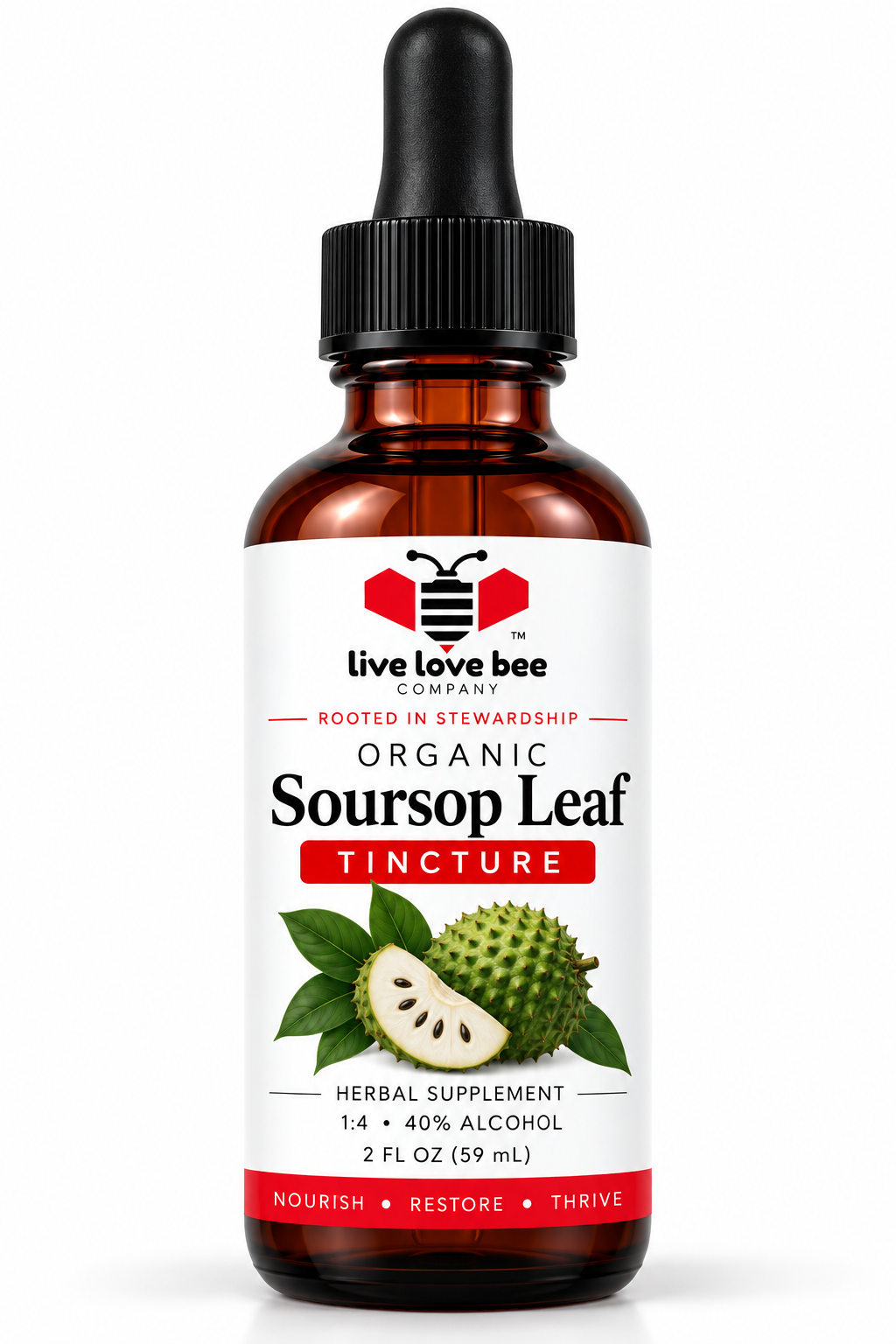 Soursop Liquid Drops Organic (2oz)