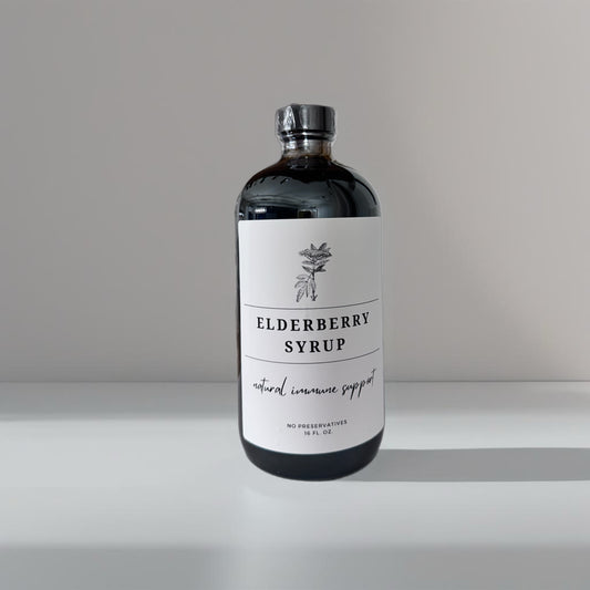 Infused Elderberry Syrup