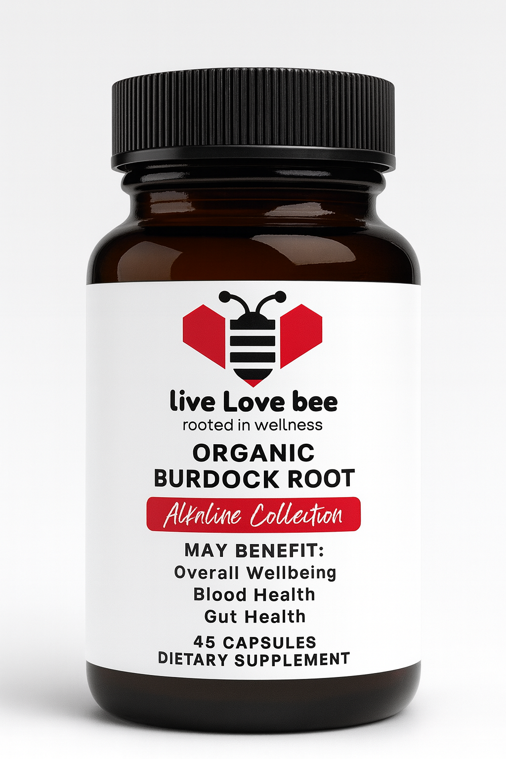 Burdock Root Capsules (45 Capsules Organic