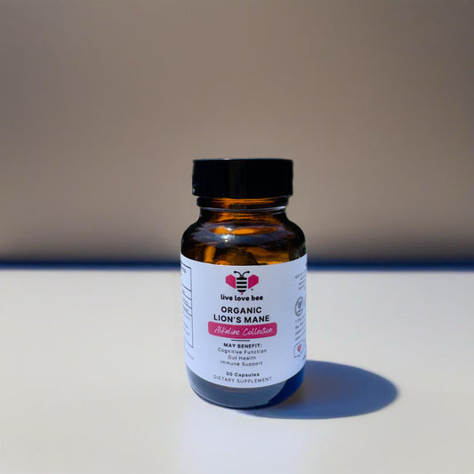 Organic Lion’s Mane Mushroom (30 Vegan Capsules)