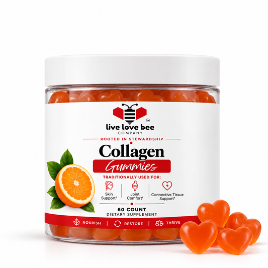 Collagen Glow Gummies | Citrus | 60 Heart Gummies
